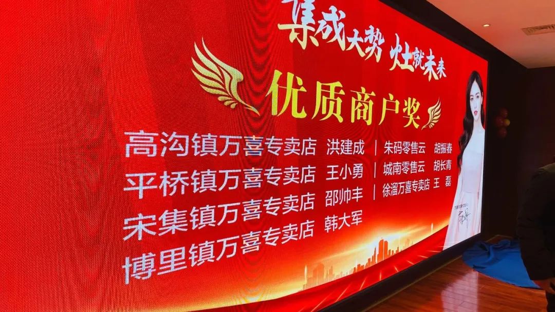 「共营」当下，加成未来！万喜电器2023（淮安）营销峰会隆重举行(图9)