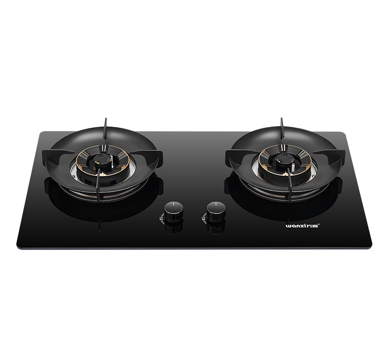 781B1钢化玻璃面板嵌入式双炉