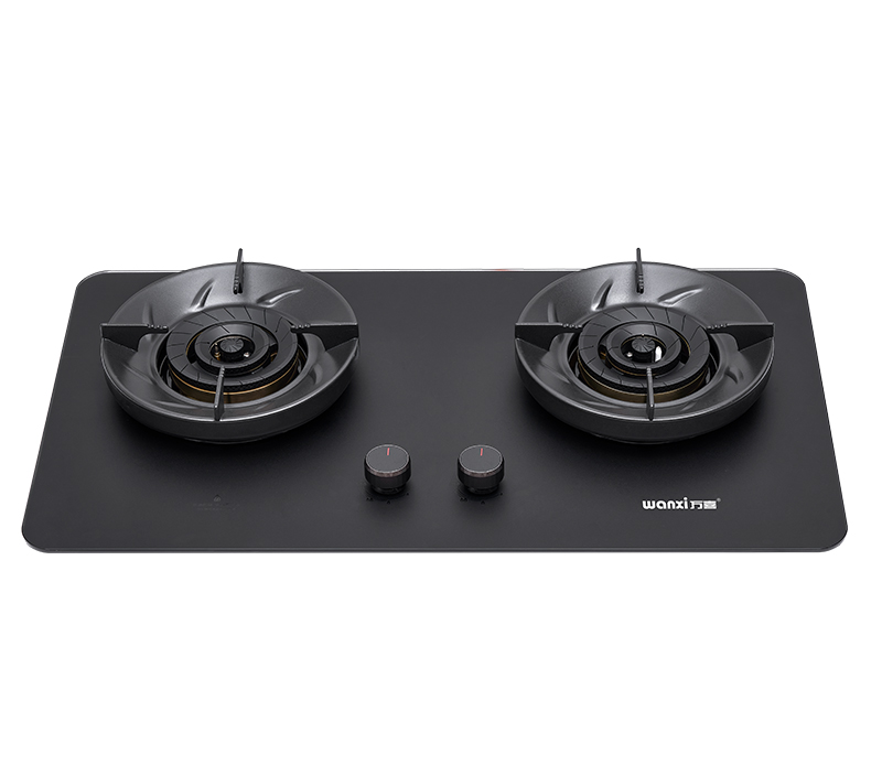 538B6钢化玻璃面板嵌入式双炉