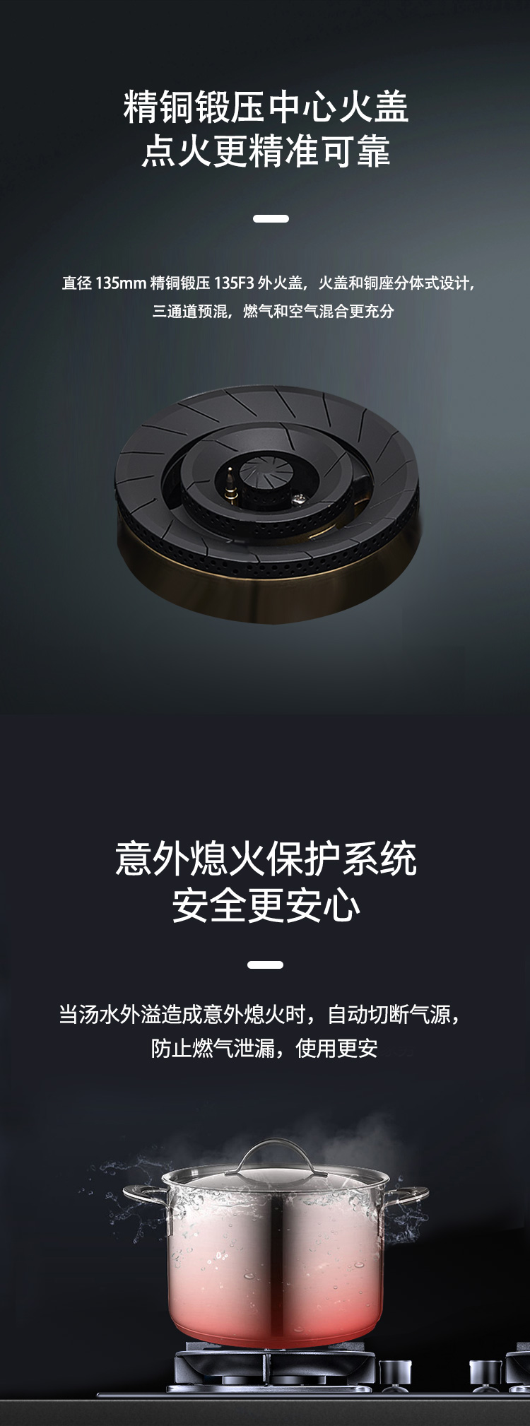 538B5 钢化玻璃面板嵌入式双炉(图5)