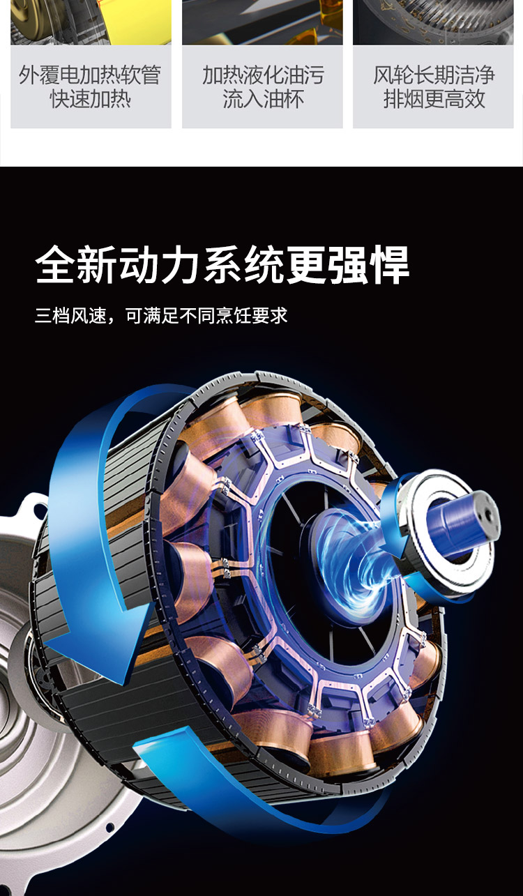 YF83 大吸力 油烟分离 吸油烟机(图7)