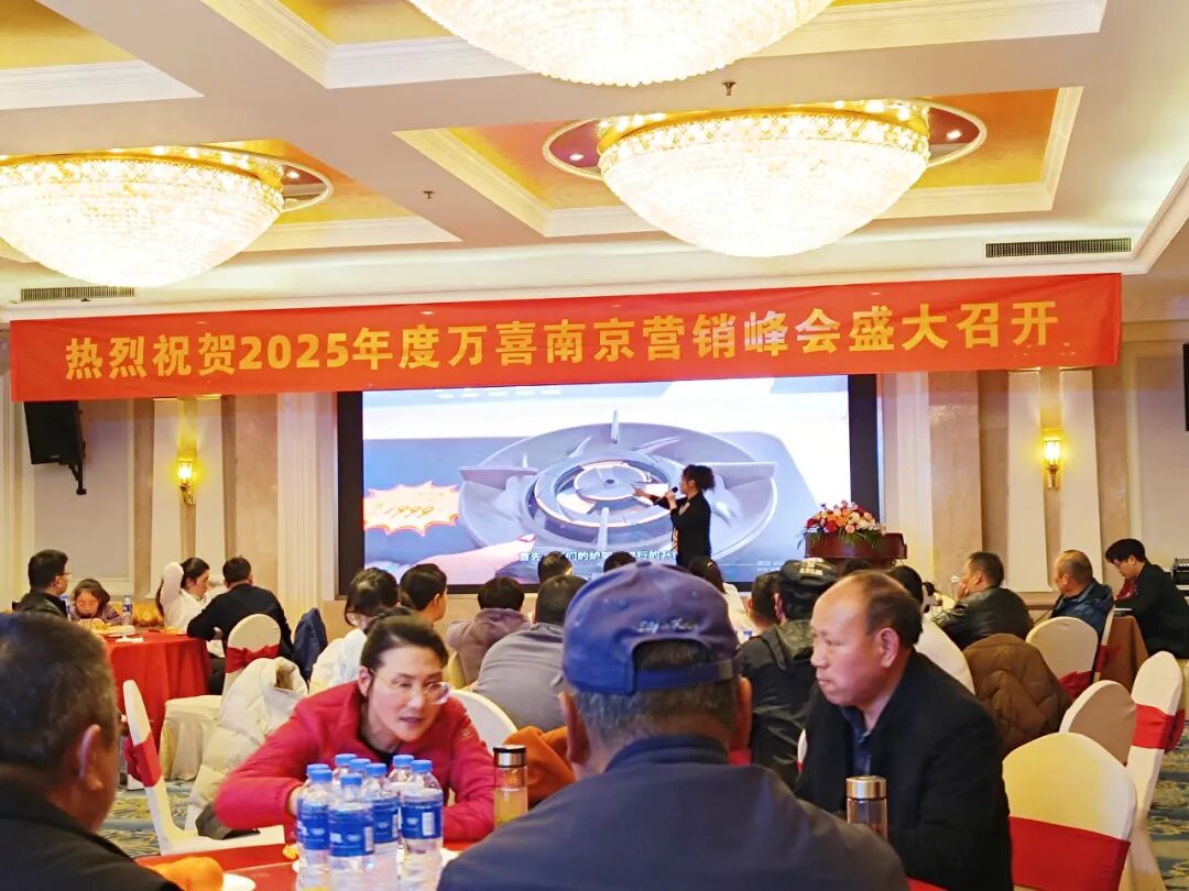 乘风破浪向前行，众志成城创辉煌！2025 万喜电器南京营销峰会盛大召开(图6)