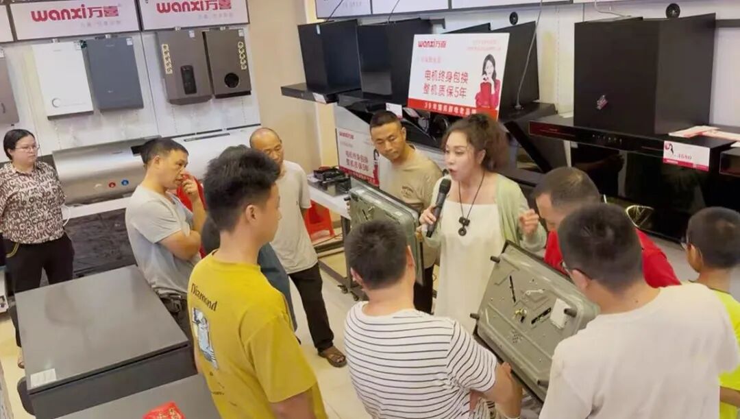 8.22万喜电器招商会宜宾第二场燃爆全场，签约不断！(图4)